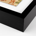 Playful Spirit Dart Boy by Caroline Pinney - 32X24 Black Maple