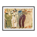 Playful Spirit Dart Boy by Caroline Pinney - 24X18 Black Maple