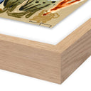 Celestial Artistry Blue Eyed Snake Woman by Caroline Pinney - 40X30 White Oak