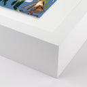 Timeless Boy With The Blues II by Caroline Pinney - 24X18 White Maple