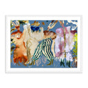 Timeless Boy With The Blues II by Caroline Pinney - 24X18 White Maple