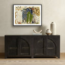 Aurelia Mr Pool by Caroline Pinney - 40X30 Black Maple