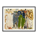 Aurelia Mr Pool by Caroline Pinney - 48X36 Black Maple