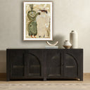 Aria Collection Sun King by Caroline Pinney - 30X40 Rustic Walnut