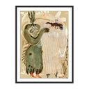 Aria Collection Sun King by Caroline Pinney - 30X40 Black Maple