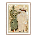 Aria Collection Sun King by Caroline Pinney - 24X32 Rustic Walnut