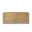 Verity Perot 6 Drawer Dresser - Light Blonde Pine