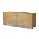 Verity Perot 6 Drawer Dresser - Light Blonde Pine