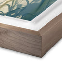 Luxe Artistry Moon Swing by Fountain Grass Studios - 48X72 Rustic Walnut