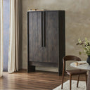 Aveline Elgin Cabinet - Brushed Dark Brown