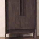 Aveline Elgin Cabinet - Brushed Dark Brown