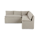 Elite Andre Slipcover Dining Banquette L-Shape - 80