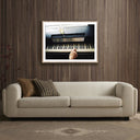 Aetherial New Years Day by Ella Virginia West - 40X30 Rustic Walnut