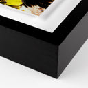 Verano Baja Polaroid No 1 by Ella Virginia West - 40X40 Black Maple