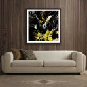 Verano Baja Polaroid No 1 by Ella Virginia West - 40X40 Black Maple