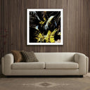 Verano Baja Polaroid No 1 by Ella Virginia West - 40X40 White Maple