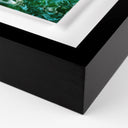 Luxe Haven Green Dose No 2 by Ella Virginia West - 30X40 Black Maple