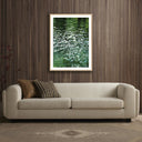 Luxe Haven Green Dose No 2 by Ella Virginia West - 30X40 White Oak