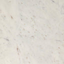 LuxeCraft Oranda Round Dining Table 42 - Polished White Marble