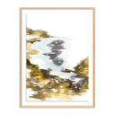 Aetherial Coastline I by Lesley Frenz - 30X40 White Oak