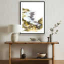 Aetherial Coastline I by Lesley Frenz - 30X40 Black Maple