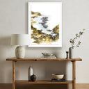 Aetherial Coastline I by Lesley Frenz - 30X40 White Maple