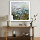 Aria Grasshopper Pass by Lesley Frenz - 40X40 White Maple