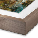 Aria Grasshopper Pass by Lesley Frenz - 40X40 Rustic Walnut