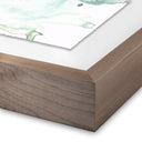 Artistry Luxe Copper Stream II by Lesley Frenz - 24X18 Rustic Walnut