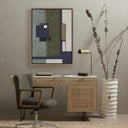 Aesthetica With Love I by Raoul Morren - 30X40 Rustic Walnut Floater