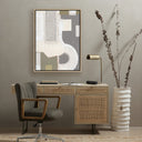 Celeste Collection With Love II by Raoul Morren - 30X40 White Oak Floater