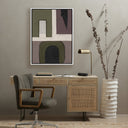 Verity Art - With Love III by Raoul Morren - 30X40 White Maple Floater