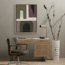 Verity Art - With Love III by Raoul Morren - 30X40 White Oak Floater