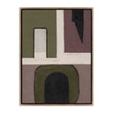 Verity Art - With Love III by Raoul Morren - 36X48 Rustic Walnut Floater