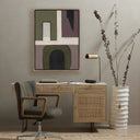 Verity Art - With Love III by Raoul Morren - 30X40 Rustic Walnut Floater