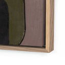 Verity Art - With Love III by Raoul Morren - 24X32 White Oak Floater