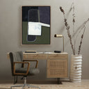 Affectionate With Love IV by Raoul Morren - 30X40 Rustic Walnut Floater