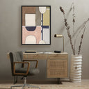 Luxe V by Raoul Morren - 30X40 Black Maple Floater