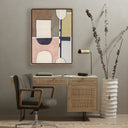 Luxe V by Raoul Morren - 30X40 Rustic Walnut Floater