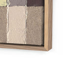 Luxe Artistry Textile 1 by Raoul Morren - 24X32 White Oak Floater