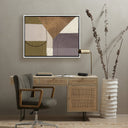 Artisan Textile 3 by Raoul Morren - 30X40 White Maple Floater