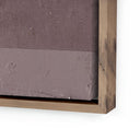 Artisan Textile 3 by Raoul Morren - 18X24 Rustic Walnut Floater