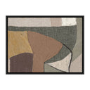 Artistry Luxe Textile 4 by Raoul Morren - 30X40 Black Maple Floater