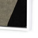 Veridian Textile 5 by Raoul Morren - 36X48 White Maple Floater