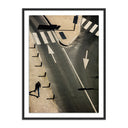 Aether Collection The Road - Caen by Guy Sargent - 30X40 Black Maple