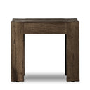 Verity Abaso End Table - Ebony Rustic Wormwood Oak
