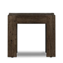 Verity Abaso End Table - Ebony Rustic Wormwood Oak