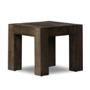 Verity Abaso End Table - Ebony Rustic Wormwood Oak