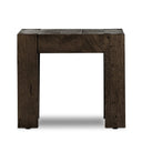 Verity Abaso End Table - Ebony Rustic Wormwood Oak