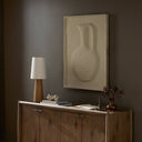 Luxe Living Vase Relief Sculpture II